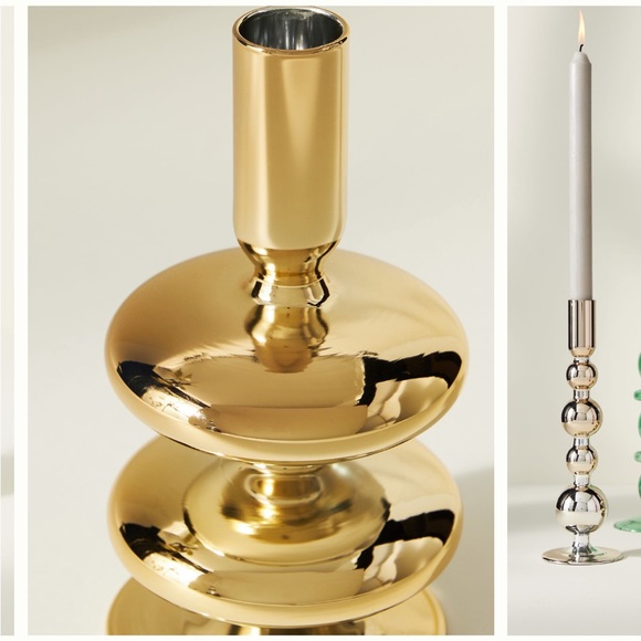 Silver Candle Holder - Picture 5 of 8